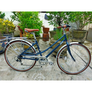 Xe đạp touring  Calli A6 bánh 700c (Tặng đèn+ dầu xích+ lục giác)