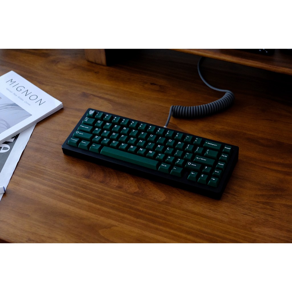 Bộ Keycap Aifei Emerald ABS double-shot semi-transparent