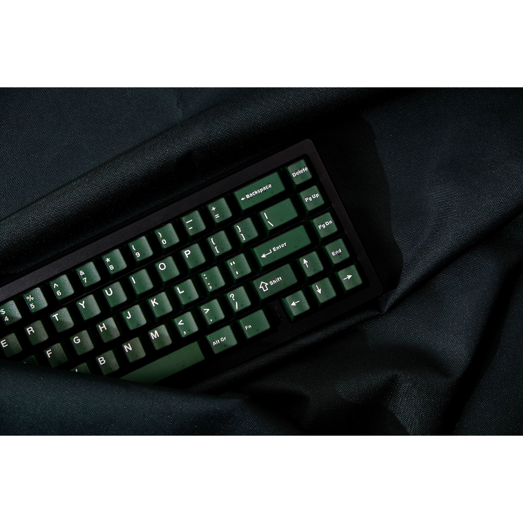Bộ Keycap Aifei Emerald ABS double-shot semi-transparent