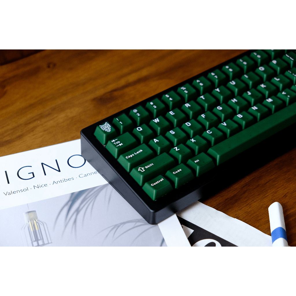 Bộ Keycap Aifei Emerald ABS double-shot semi-transparent