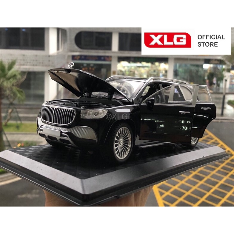 Mô hình xe Mercedes Maybach GLS 600 1:24 cao cấp XLG dài 22 cm