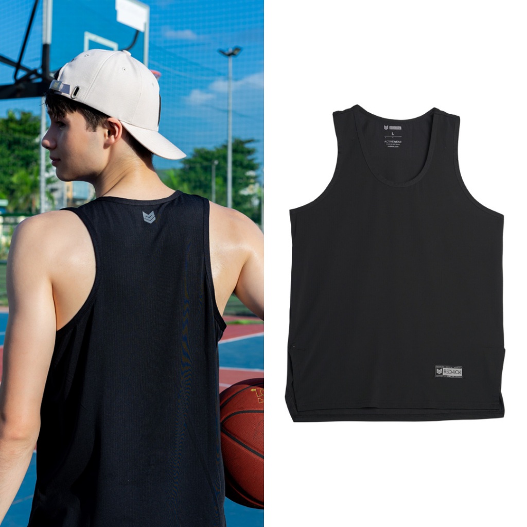 Áo ba lỗ thể thao Redikick Tanktop co giãn thoáng mát chơi Bóng rổ Bóng đá Tập Gym Tennis Bóng chuyền