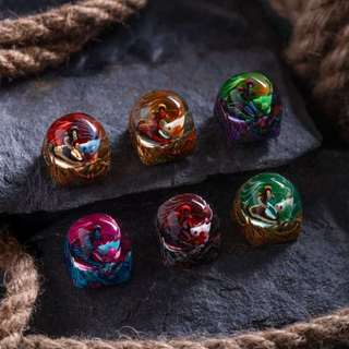 Keycap Artisan bàn phím cơ Dwarf Factory Bettarium - Hàng chính hãng