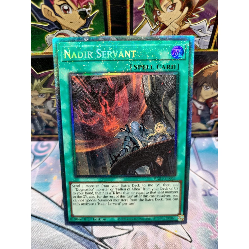 Thẻ bài Nadir Servant - RA01-EN062 - Platinum Collector Ultimate
