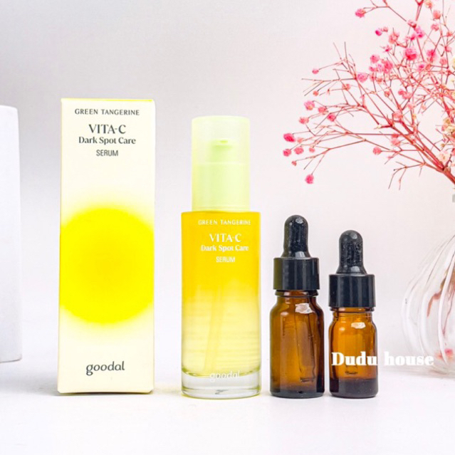 Tinh Chất Dưỡng Trắng Mờ Thâm Mụn Goodal Green Tangerine Vita C Dark Spot Care Serum 40ml