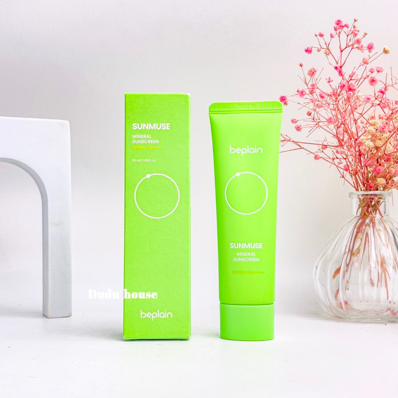 Kem chống nắng Beplain xanh lá SUNMUSE MINERAL SUNSCREEN SPF 50+ PA++++ 50ml