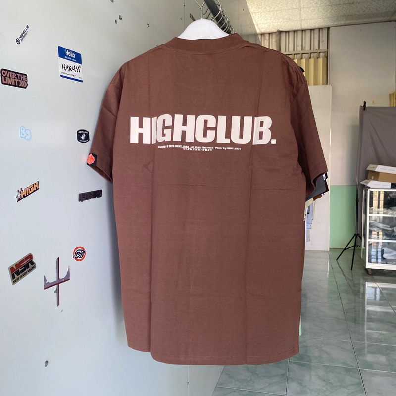 Áo Thun Highclub Basic Nâu