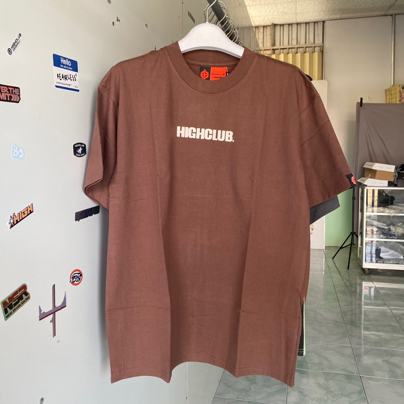 Áo Thun Highclub Basic Nâu