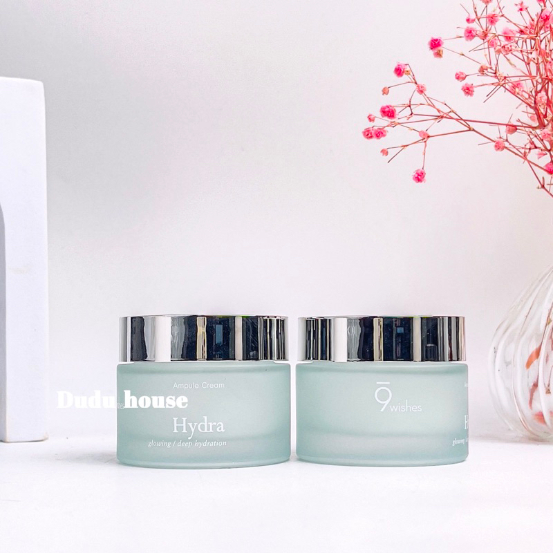 Gel dưỡng ẩm 9 Wishes Hydra Ampule Cream 50ml