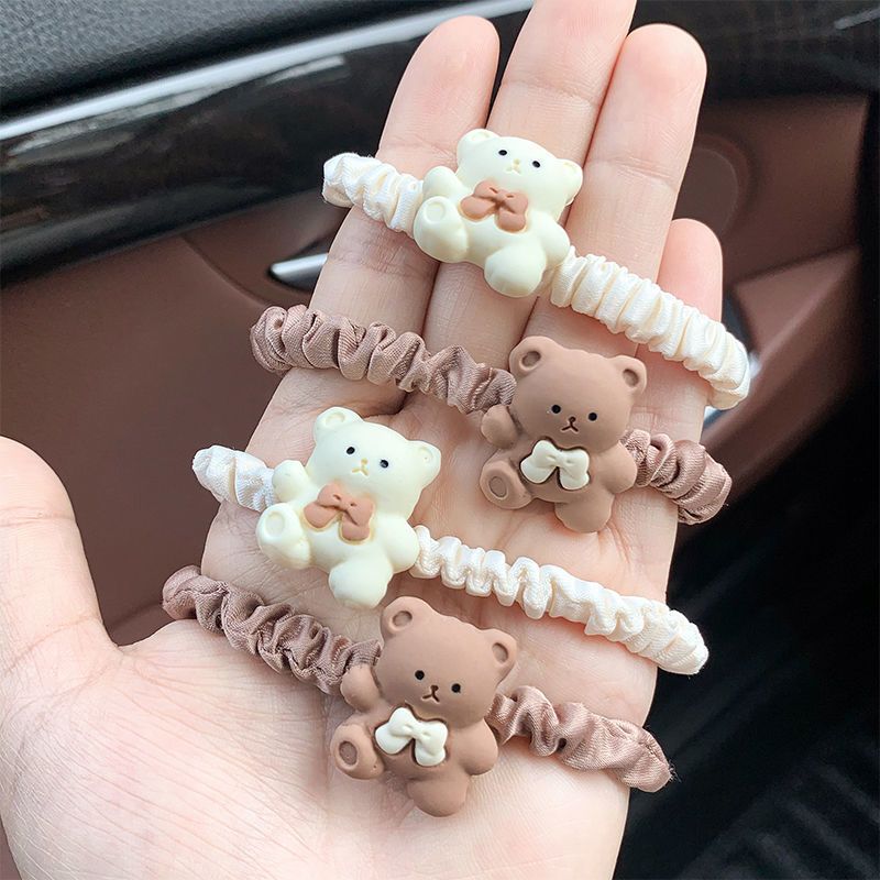 Dây Buộc Tóc Cho Nữ Dễ Thương, Dây Buộc Tóc Lò Xo Xoắn, Dây  Buộc Tóc Scrunchies