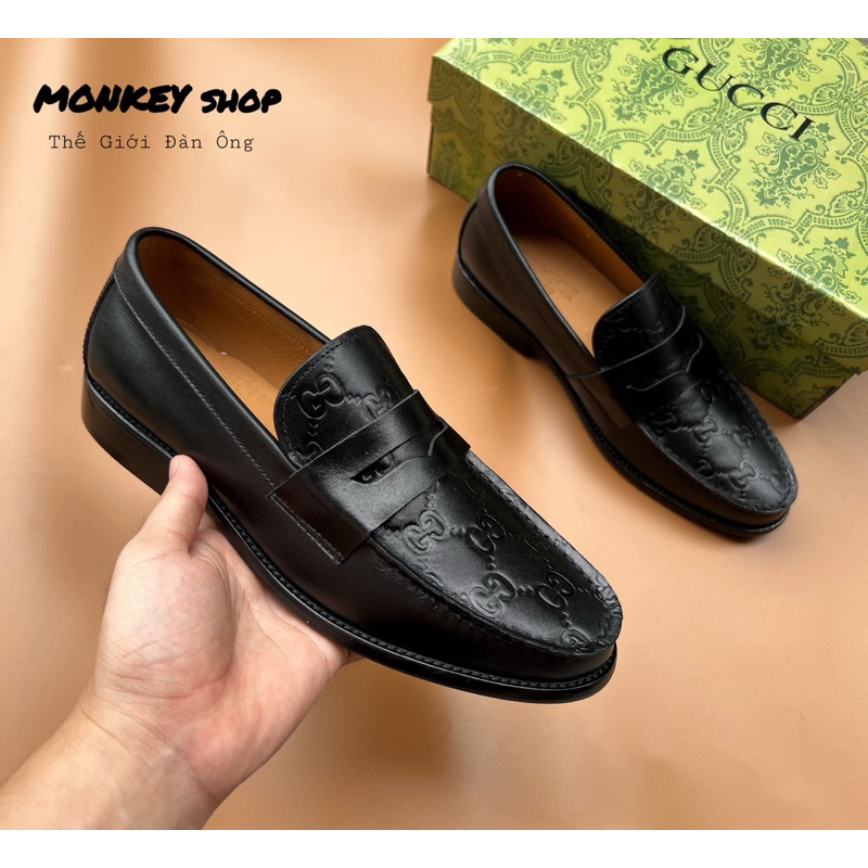 Giày tây nam, giày da nam Dòng da nhập đế phíp gỗ - Mã MK45