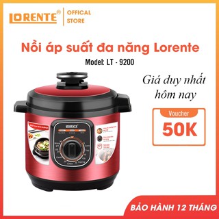 Nồi áp suất điện kèm xửng hấp đa năng Lorente LT-9200 ( Dung tích 5.0Lit )