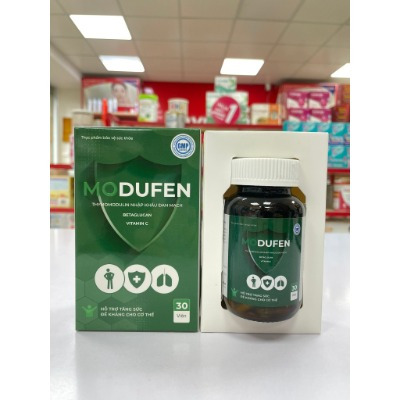Modufen ( betacan/betaglucan) tăng miễn dịch hỗ trợ đào thải virut hpv sùi mào gà ra khỏi cơ thể ( che tên )