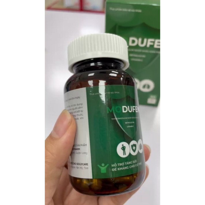 Modufen ( betacan/betaglucan) tăng miễn dịch hỗ trợ đào thải virut hpv sùi mào gà ra khỏi cơ thể ( che tên )