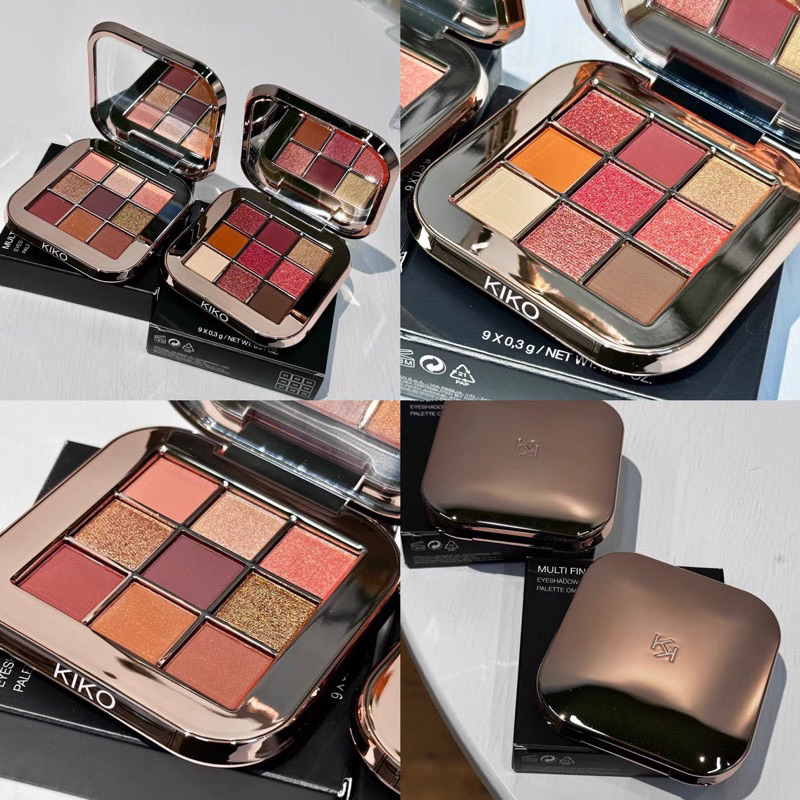 Bảng mắt KIKO MULTI FINISH EYESHADOW PALETTE
