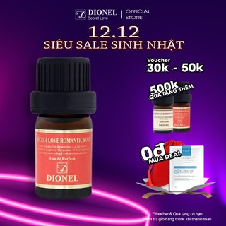 Nước Hoa Vùng Kín Dionel Secret Love Romantic Rose Inner Perfume Hương Hoa Hồng Lãng Mạn 5ml
