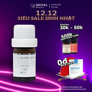 Nước Hoa Vùng Kín Dionel Secret Love Nature White Edition Special Inner Perfume Hương Hoa Cam Thuần Khiết 5ml