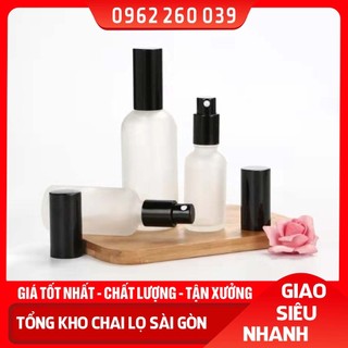 Chai thủy tinh phun sương 50ml/100ml chiết tinh dầu, nước hoa