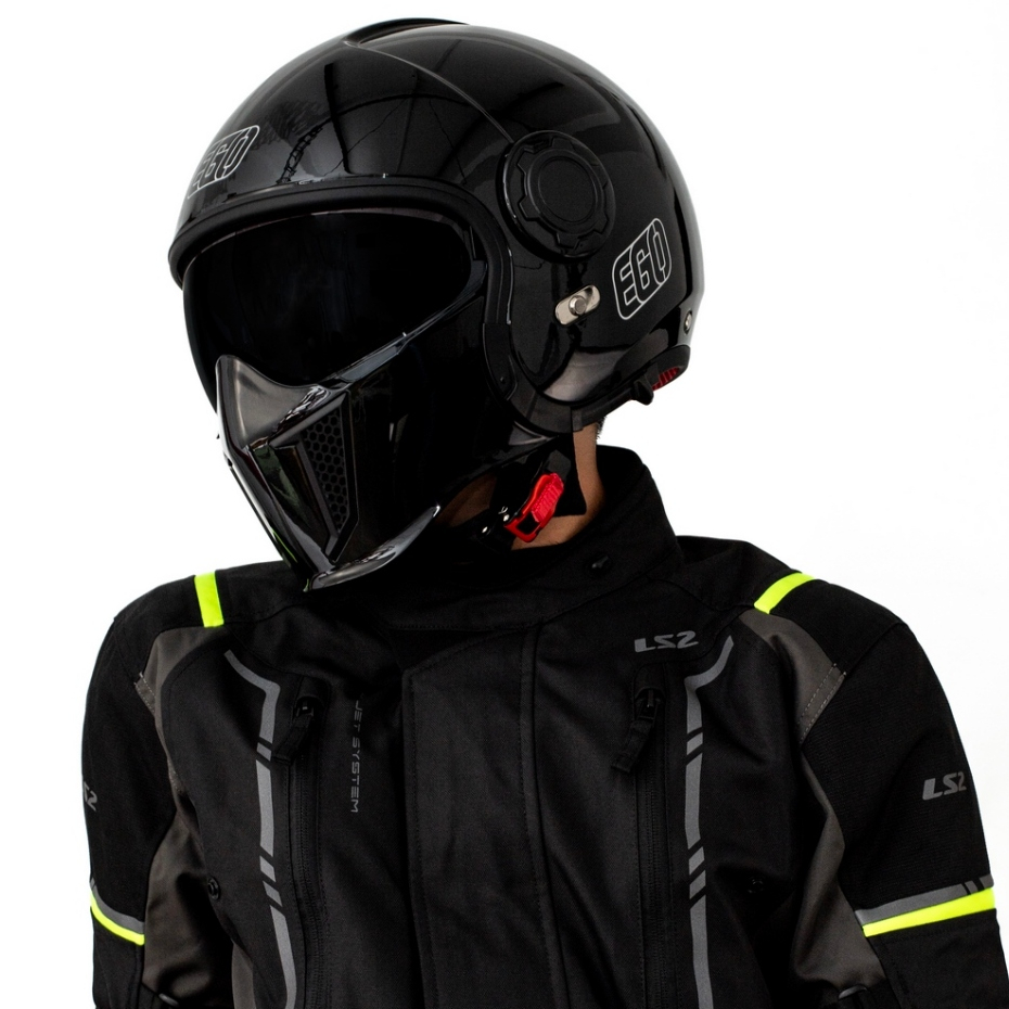 Mũ bảo hiểm Fullface EGO E5 - Có thể tùy biến nhiều kiểu nón khác nhau - BIKER 176 - Mũ bảo hiểm Vũng Tàu