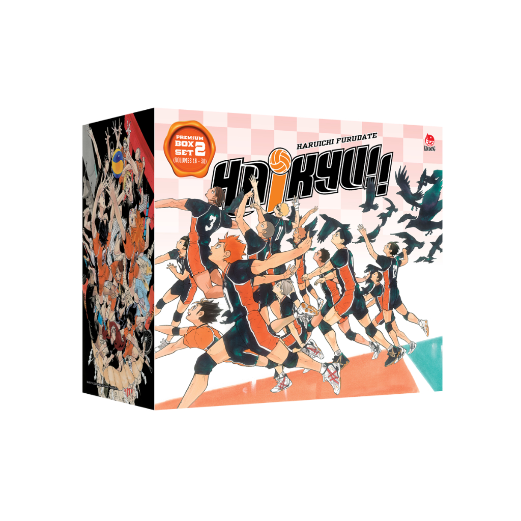 Premium Boxset Haikyu!! 2 - Tập: 16 - 30  - Tặng Kèm 2 Set Bookmark PVC