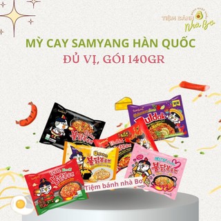 Mì gà cay Samyang Hàn Quốc đủ vị
