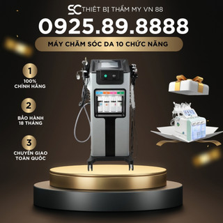 Máy chăm sóc da mặt 10in1 aquaskin hk-aq2