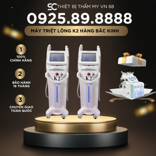 Máy triệt lông k2 hàng bắc kinh 2023 mới nhất hiện nay