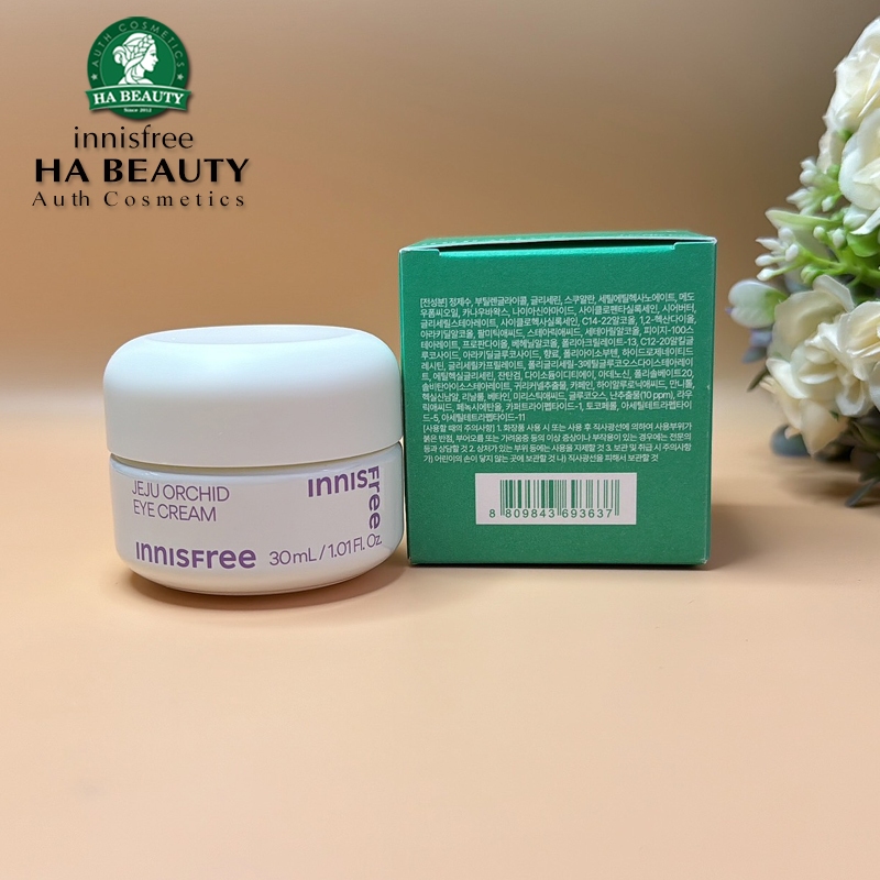 Kem dưỡng vùng mắt chống lão hóa hoa lan tím innisfree Jeju Orchid Eye Cream 30 ml
