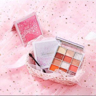 Bảng phấn mắt nhũ lì 9 ô vuông lamelababy bb1