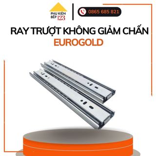 Thanh ray bi trượt hốc tủ không giảm chấn, Thanh trượt bi 3 tầng bản 25cm - 50cm, Ray trượt ngăn kéo