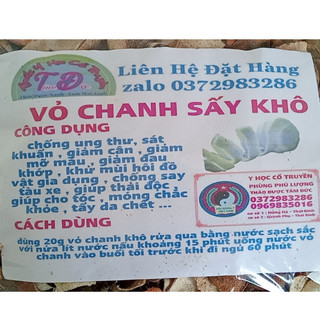 1kg vỏ chanh sấy khô