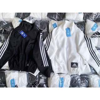 Áo khoác dáng thể thao chất umi dày dặn khóa kéo