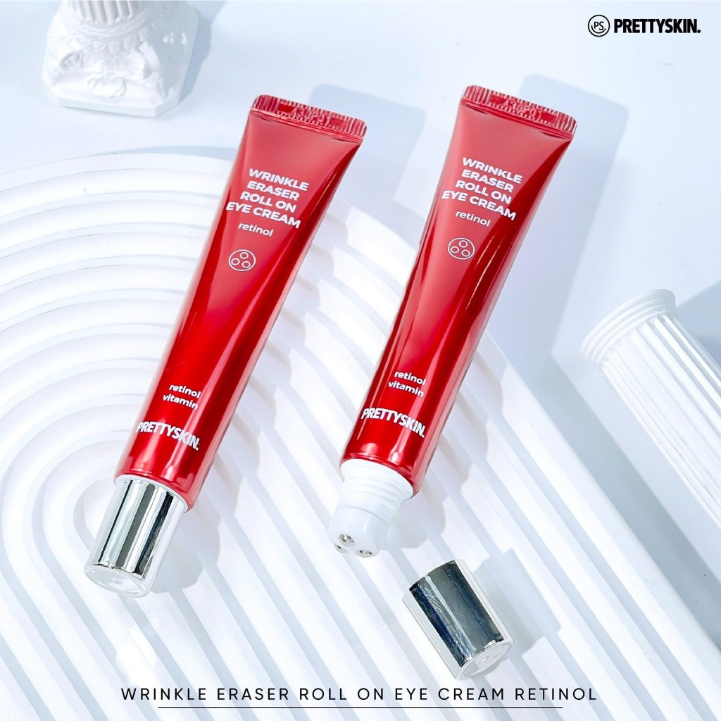 Kem dưỡng mắt, kem dưỡng mắt Retinol Prettyskin 30ml xóa nhăn, giảm thâm
