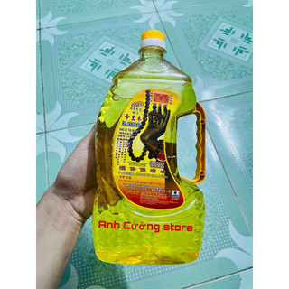 Dầu đèn không khói cát tường lưu ly can 2,2l nặng 1,26 kg loại đủ