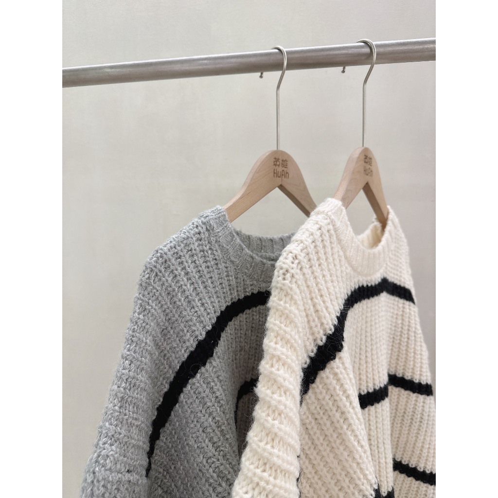 Áo Len kẻ ngang  - MIDISTORE