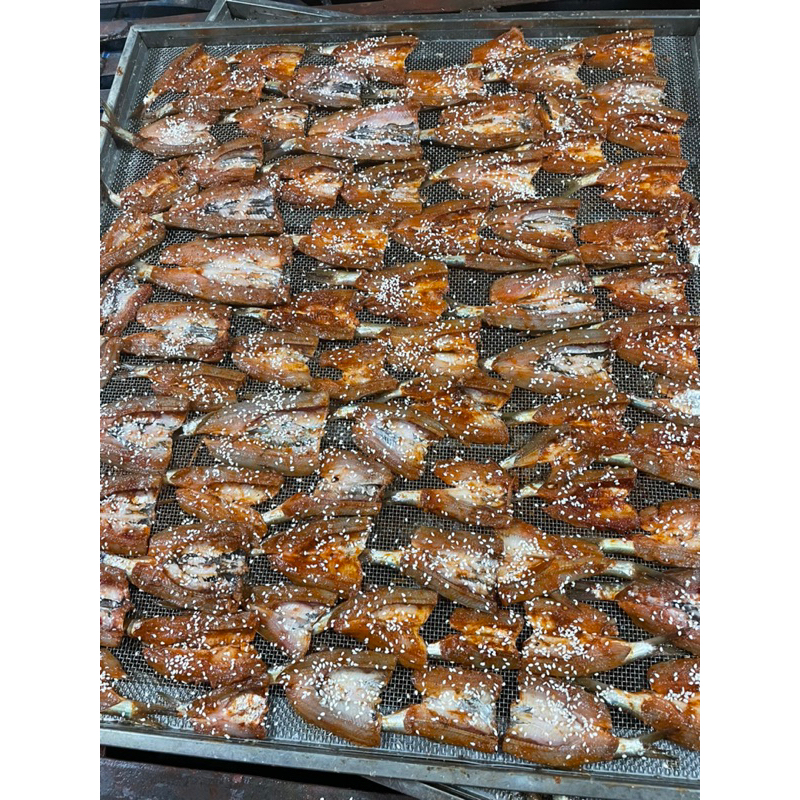 Cá tép dầu  ướp gia vị cay ngot vừa sấy khô 500gram