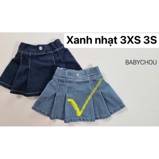 [BABYCHOU] Chân váy bò Hàn Quốc cho bé