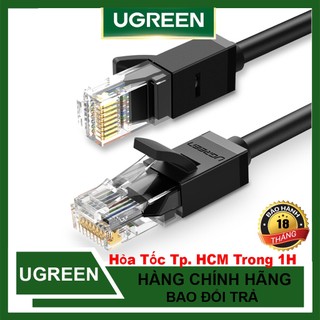 Cáp Mạng Cat6 Dây Tròn UTP 1000Mbps Dài 10M - 20M UGREEN NW102