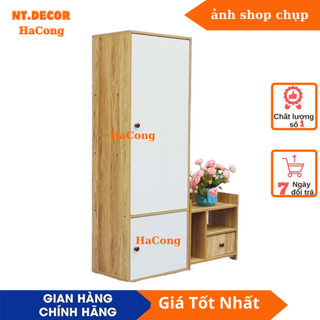 Kệ,tủ gỗ 4 tầng đa năng, kệ để đồ thông minh gỗ mdf