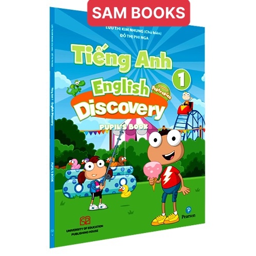Tiếng Anh 1 Cánh buồm Discovery bán kèm bút chì 2B 10k