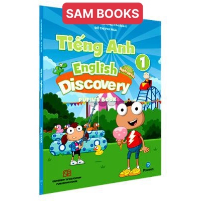 Tiếng Anh 1 Cánh buồm Discovery bán kèm bút chì 2B 10k