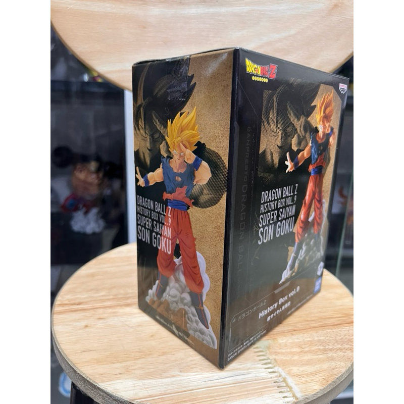 Mô hình Songoku super saiyan history box chính hãng bandai cực ngầu- Dragon ball figure