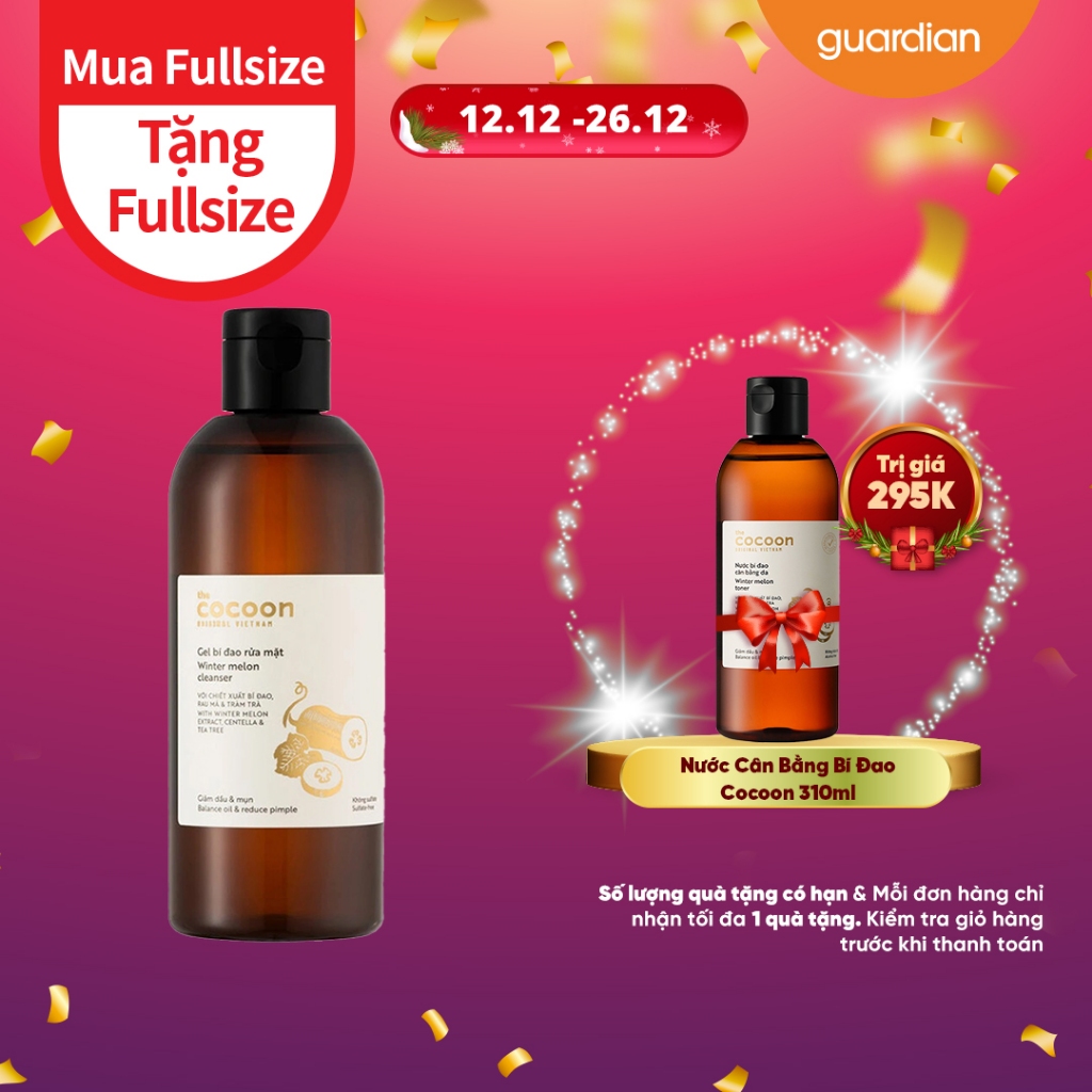 Gel Rửa Mặt Bí Đao Cocoon 310ml