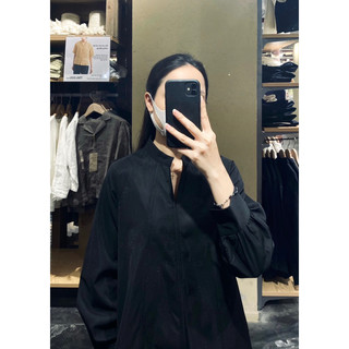 Đầm Kacie cổ trụ tay dài