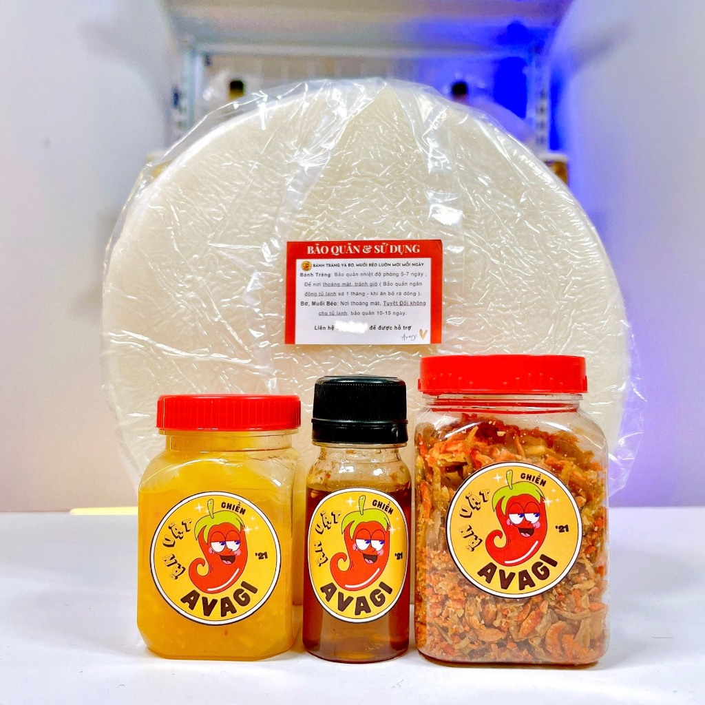 MUỐI BÉO PHOMAI AVAGI COMBO BÁNH TRÁNG