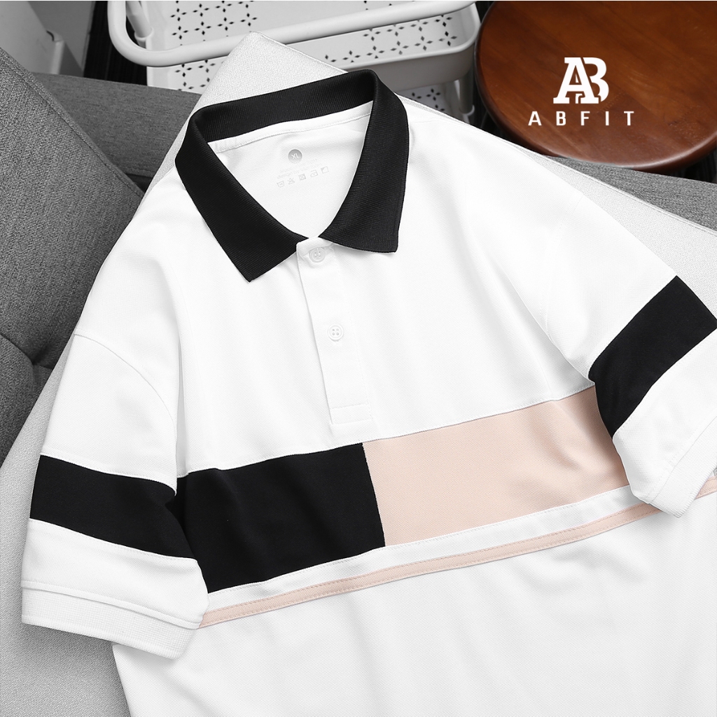 Áo polo nam nữ ABFIT cổ bẻ thun cá sấu thái co dãn thoáng mát thoáng mồ hôi cao cấp.A1