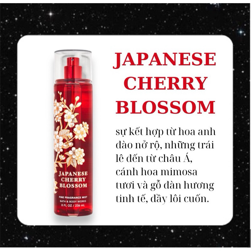 Xịt Thơm Toàn Thân Body Mist Bath And Body Works