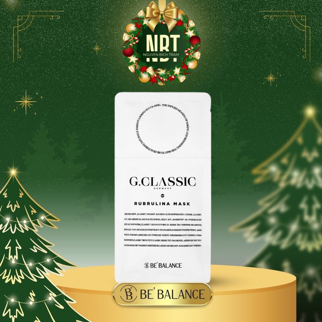 Mặt nạ Pudding tảo Be'Balance G.Classic Rubrulina Mask 70g