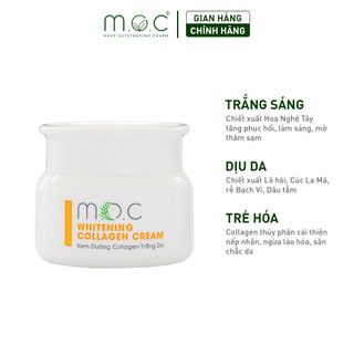 Kem Dưỡng Collagen Trắng Da Whitening Collagen Cream M.O.C