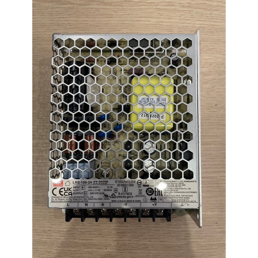 Bộ nguồn meanwell LRS-100-24, LRS100-24 - Nguồn tổ Ong 100W 4.5A 24VDC